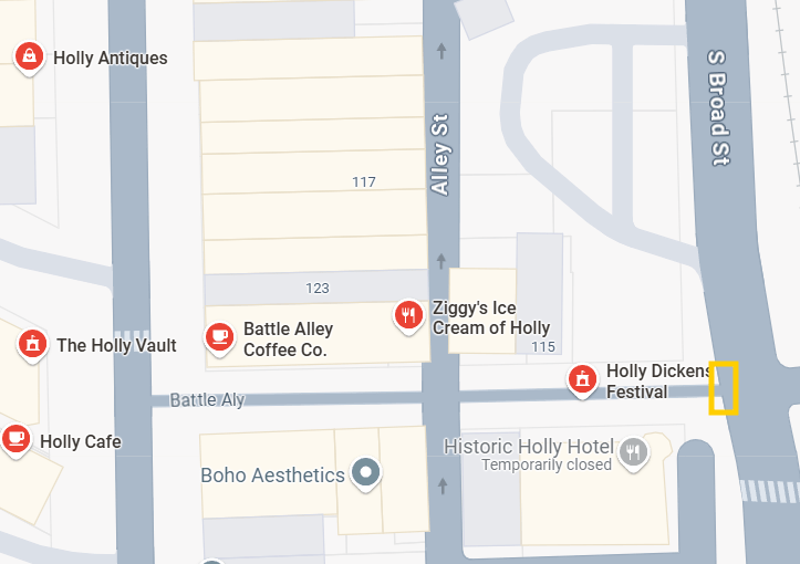 bus parking location